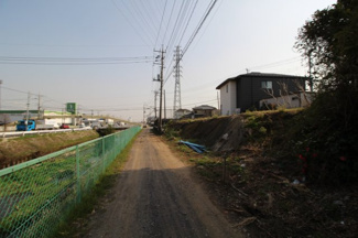 【前面道路含む現地写真】 | 川越市郭町2丁目　建築条件なし売地　西武新宿線『本川越駅』徒歩24分　【川越小学区】
