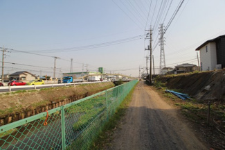 【前面道路含む現地写真】 | 川越市郭町2丁目　建築条件なし売地　西武新宿線『本川越駅』徒歩24分　【川越小学区】