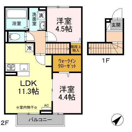 スワロウテイルの間取り