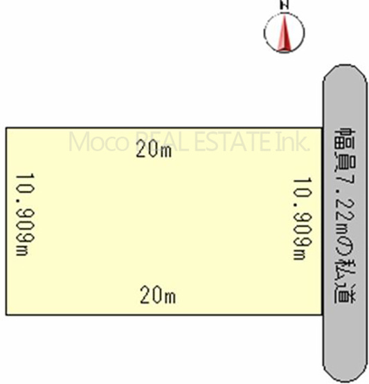 【土地図】 | 北見市東相内町土地