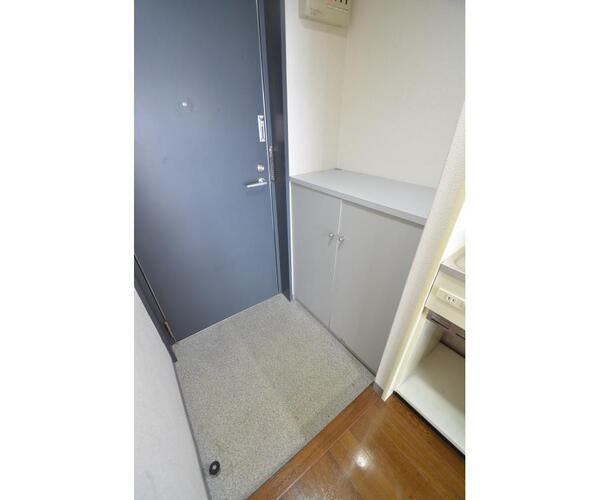 岸和田市春木旭町の賃貸マンションの玄関|落ち着いた玄関です
