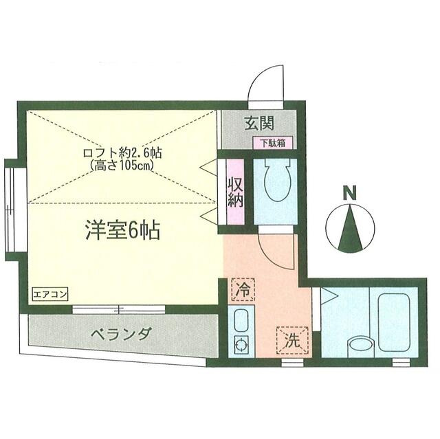 オリーブハウスの間取り