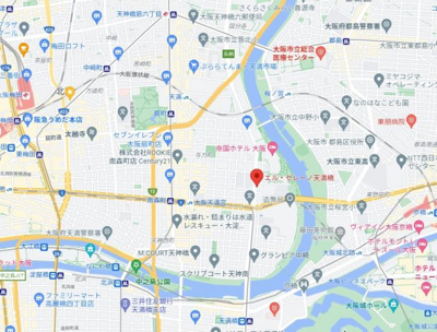【地図】 | エル・セレーノ天満橋