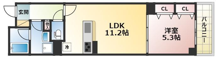 アーク緑橋の間取り