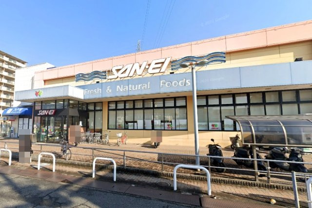 岸和田市上松町の中古一戸建の周辺|スーパーサンエー上松店まで車で３分（約957ｍ）