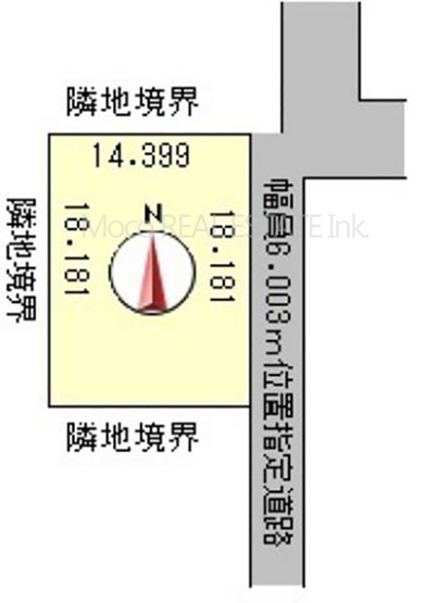 【土地図】 | 北見市西三輪土地