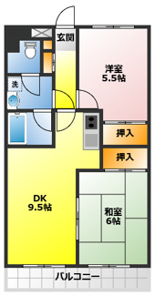 【間取り】 | ロイヤル２１