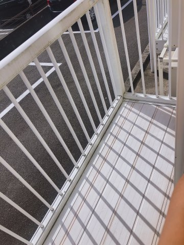 ピアコート栗真のバルコニー