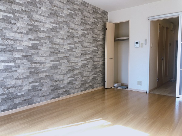 ピアコート栗真の寝室|壁紙は変更する可能性があります。