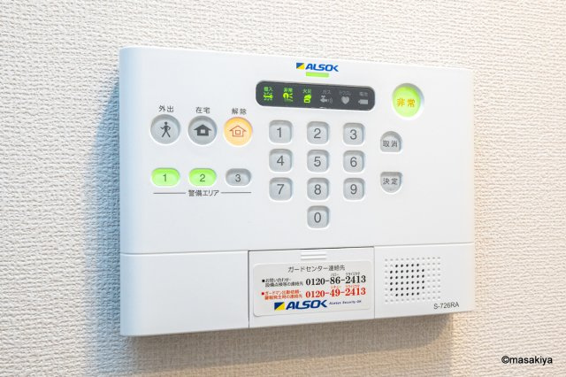 シャンピニオン　ブロンのセキュリティ