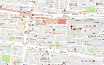 【地図】 | エル・セレーノ上本町レジデンス