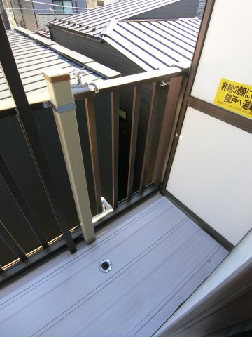 ＮＫハイツ井田のバルコニー