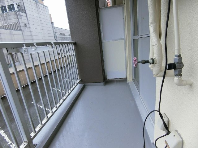 グレースマンション櫛原のバルコニー