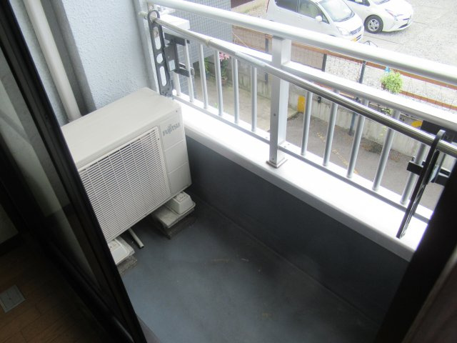 ビートルハウスのバルコニー