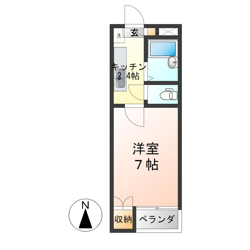 ビートルハウスの間取り