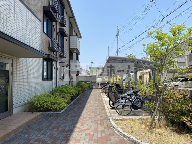 パルコートリバーサイドのエントランス