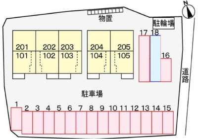 【区画図】 | パインアヴェニューC