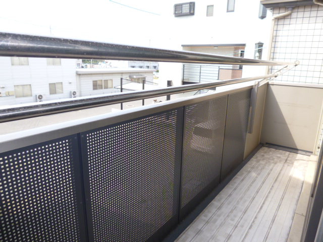 ゴールドパークＡのバルコニー