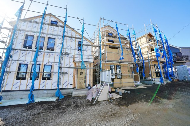 高台の閑静な住宅街♪保土ケ谷区桜ケ丘1丁目　全８棟新築戸建の外観|建物は2022年5月完成予定となっております