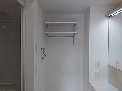 【収納】 | CREST K | 収納棚（室内洗濯機置き場上）