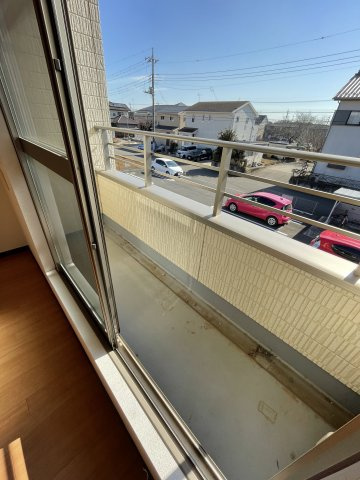 きぬの里　HOUSEのバルコニー