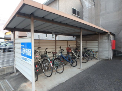 【その他共用部分】 | プレセジュール日吉 | 日吉町　プレセジュール日吉　2DK　駐輪場