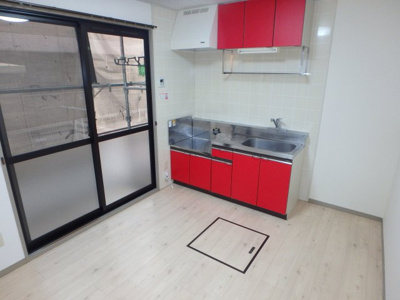 【キッチン】 | プレセジュール日吉 | 日吉町　プレセジュール日吉　2DK　ダイニングキッチン