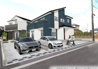 【外観パース】 | 完成イメージ