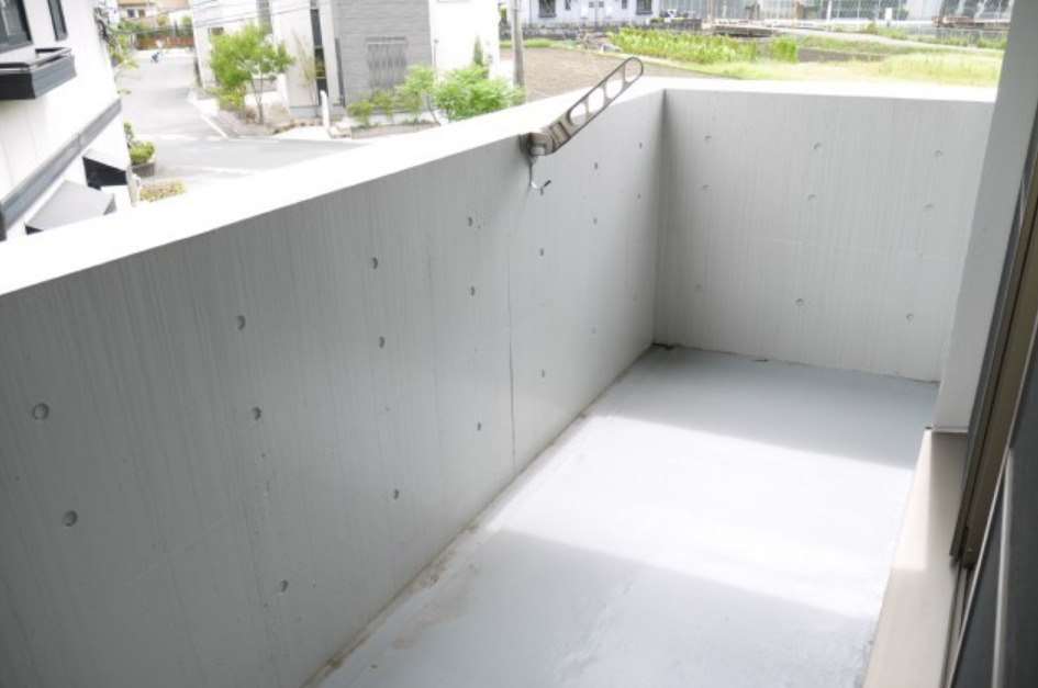 ラビーナ櫛原のバルコニー|陽当たり良好なバルコニーです