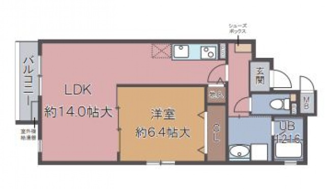 ヴァンヴェール楠根の間取り
