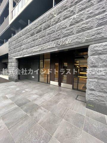 プレサンス梅田ヴェルテのエントランス|清潔なエントランスです