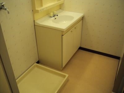 ラーク安田PARTⅡの設備|脱衣所・洗濯機置き場