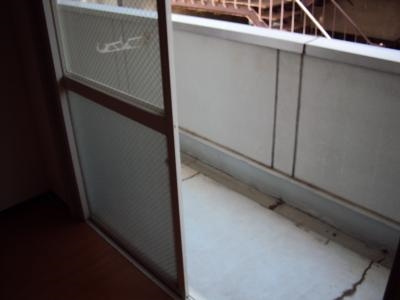 ラーク安田PARTⅡのバルコニー