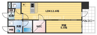 【間取り】 | プレサンス心斎橋ニスト