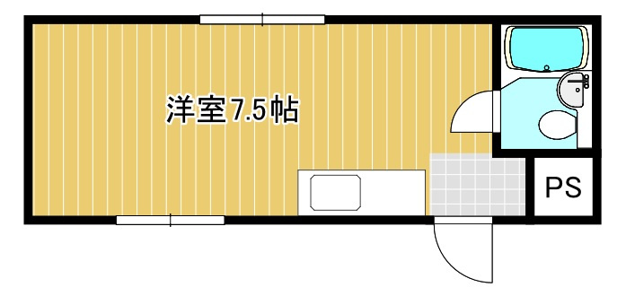 グランドハイツ小倉の間取り
