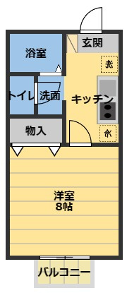 Maison Clairの間取り