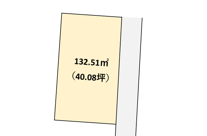 和歌山市紀三井寺・土地・56701の区画図