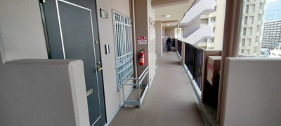 【その他共用部分】 | フェアコート大阪城公園 | 共用廊下です。