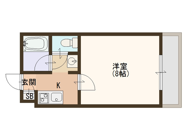 【間取り】 | アベニューフロベール