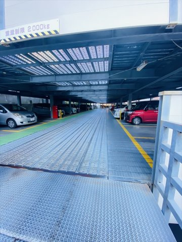 ベンタナヒルズ篠栗3号館の駐車場