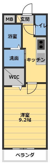 インフィニティⅡの間取り