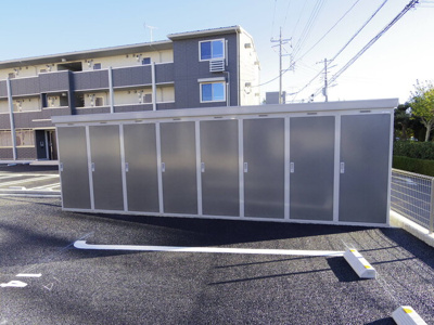 【その他共用部分】 | アルヴェアーレⅡ | 外部物置(各世帯1箇所ずつ)