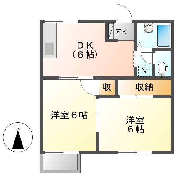プレジュール須々木の間取り