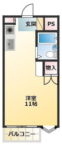【間取り】 | ジャルダンS　A