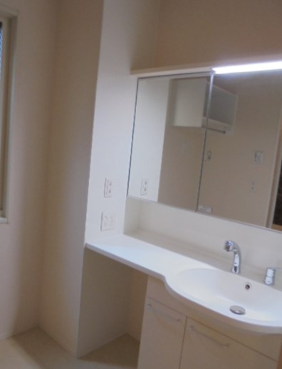 ヴィラ多摩の洗面所