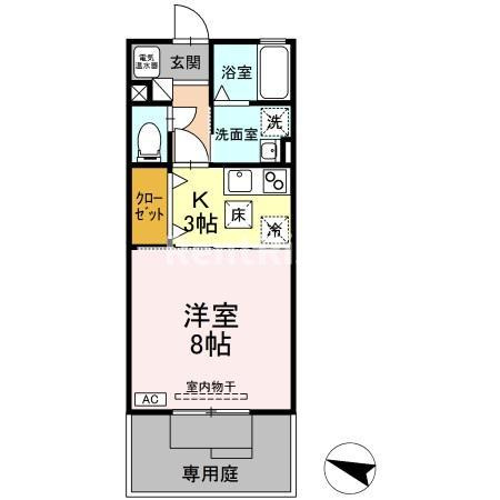 ボナール下沼の間取り