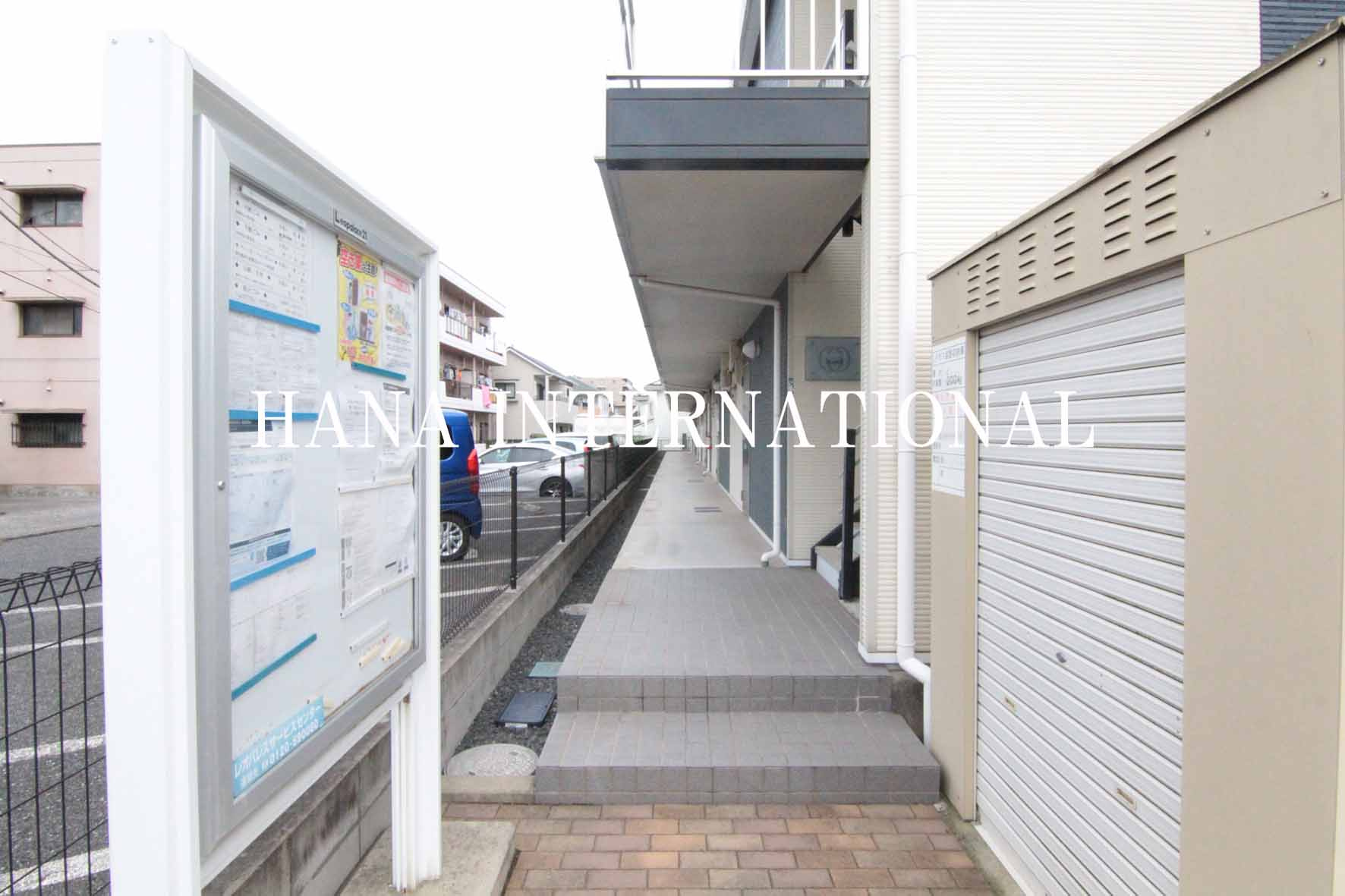 レオネクスト習志野台のエントランス