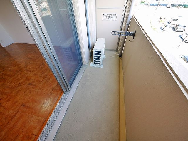 スターレ奈良のバルコニー|バルコニー付きです