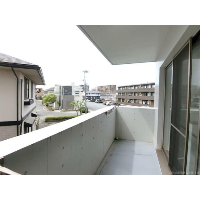 ラビーナ櫛原のバルコニー|広々としたバルコニーです