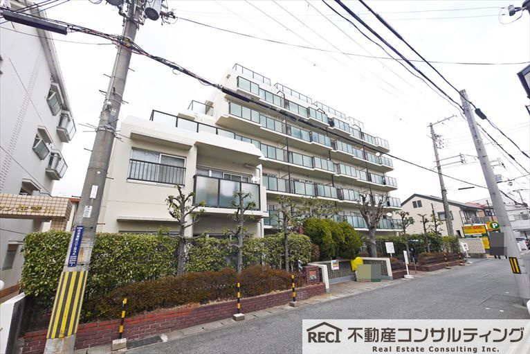 ラール住吉川スカイハイツの外観